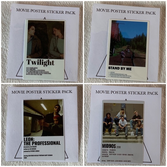 $1 each - Movie Poster Sticker Pack (1 sticker/pk) - Picture 5 of 5
